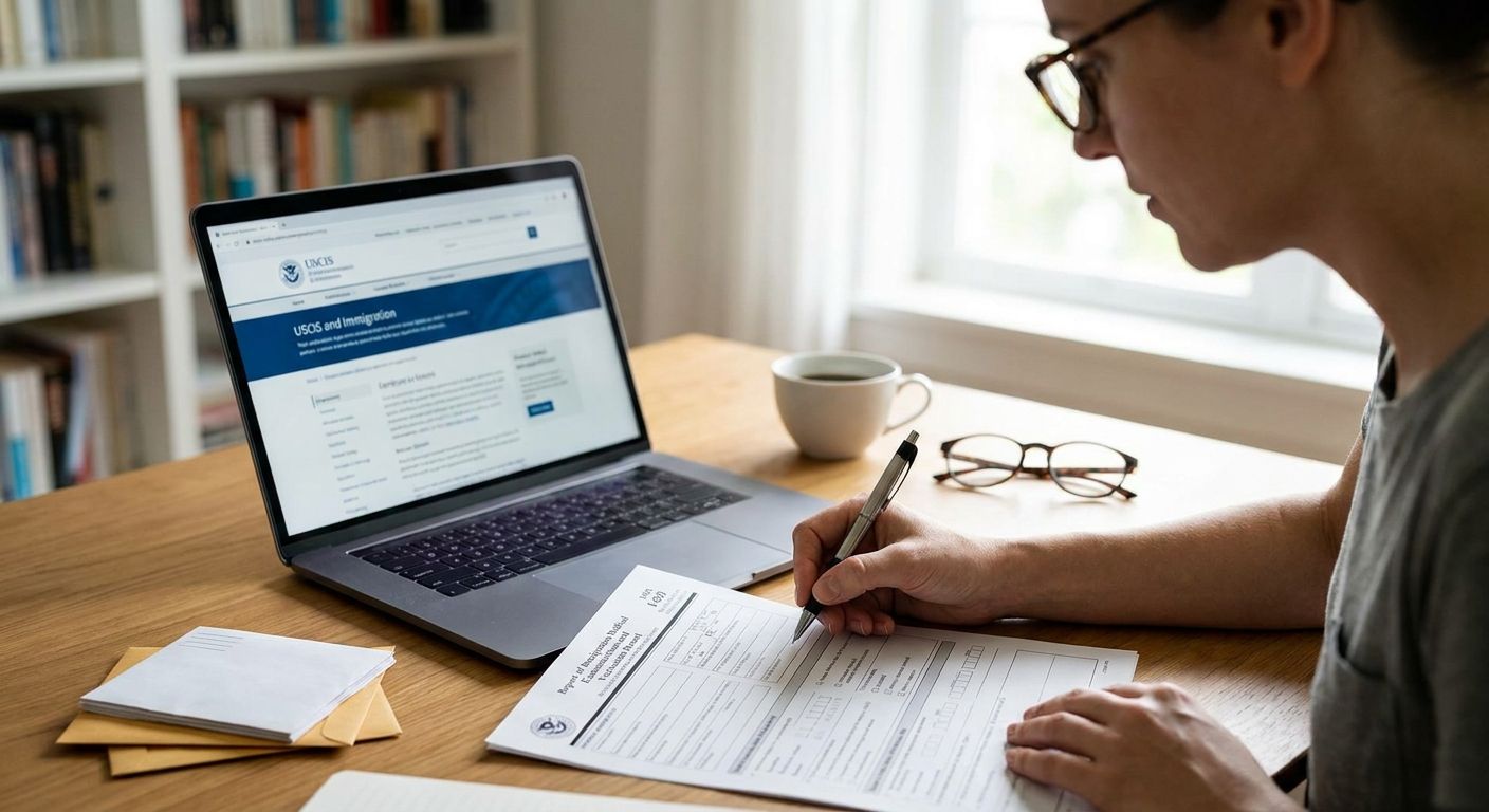 How to complete Part 1 of Form I-693 before your civil surgeon visit