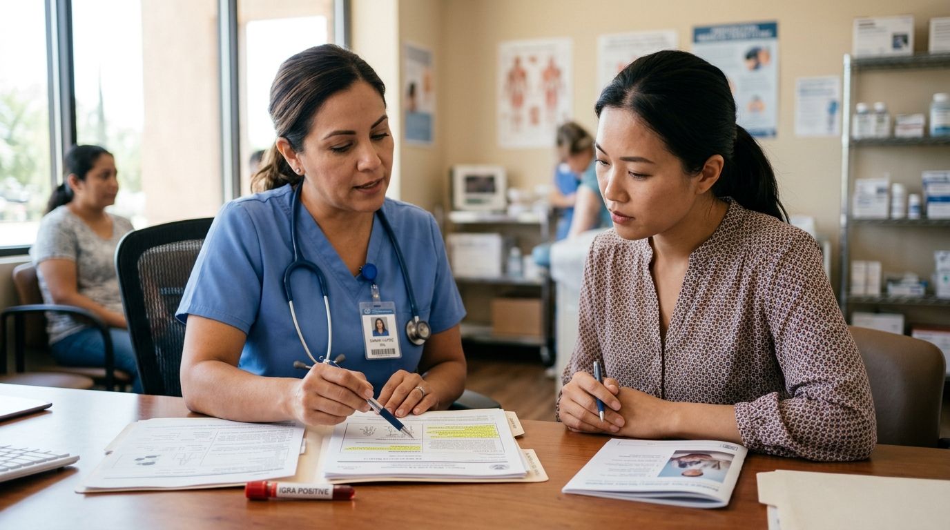 Positive TB Blood Test During an I-693 Exam: Next Steps