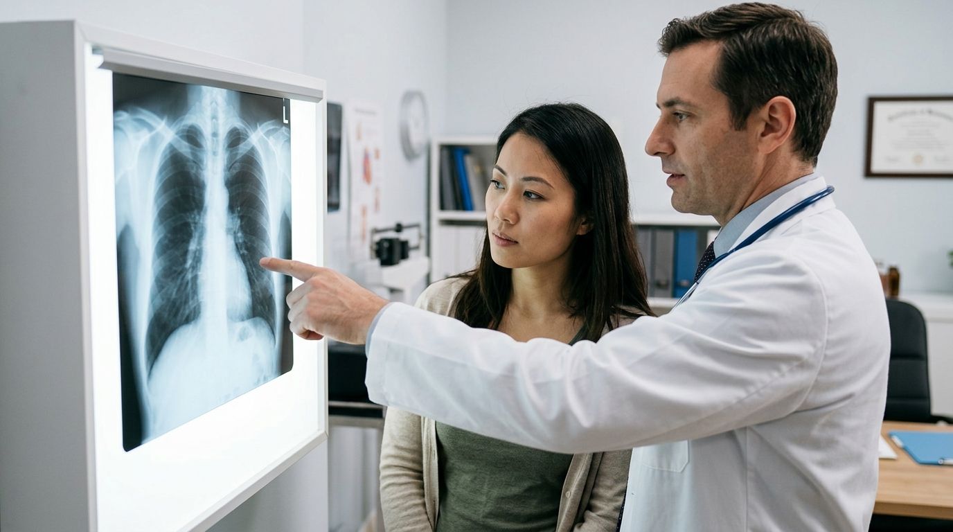 When a Chest X-Ray Is Required for an I-693 Exam